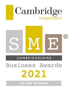 Cambridgeshire SME Business Awards silver winner