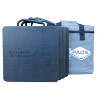 Flat Motorhome Stabiliser Pads (Pack Of 4) - 300mm x 300mm x 25mm - 2kg