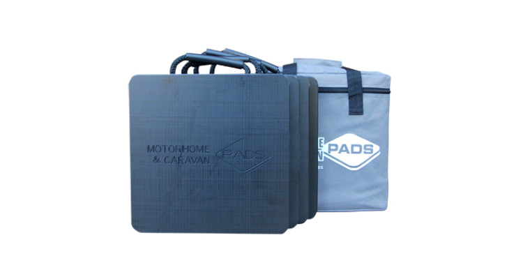 Flat Motorhome Stabiliser Pads (Pack Of 4) - 300mm x 300mm x 25mm - 2kg