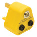 Ecotile 500/7/ESD Earth Bonding Plug to fit Standard UK 3 Pin Plug