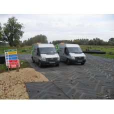  EuroMat Heavy Duty Ground Protection Mat - 2400mm x 1200mm x 12mm - 36kg