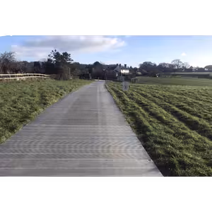 Alimunium trackway panels - Heavy duty access - Temporary farm roadway