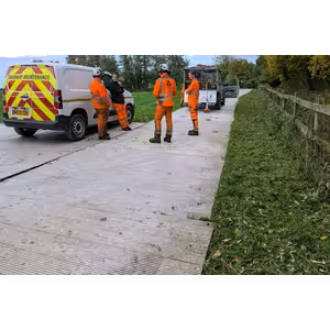 Alimunium trackway panels - Heavy duty access - Temporary roadway workers