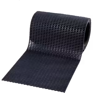 CrossGrip PVC roof walkway matting - Black intermediate sized
