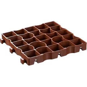 EcoGrid E40 - Ground stabilisation grid terracotta
