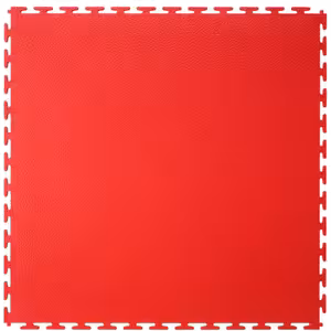 EcoTile 500/7 Interlocking Floor Tile - Industrial flooring red