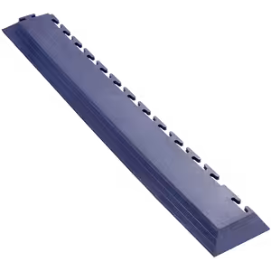 Ecotile 500/7 Interlocking PVC Flooring Tile - Ramp blue