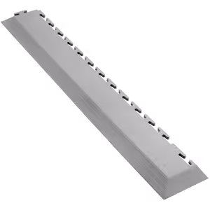 Ecotile 500/7 Interlocking PVC Flooring Tile - Ramp light grey