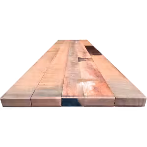 Ekki hardwood timber bog mats - Temporary access 5m x 1m x 100mm