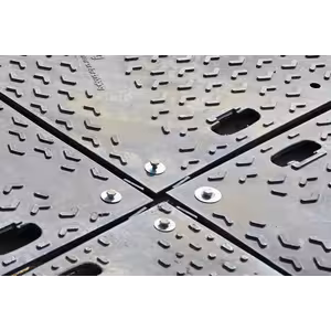 EuroMat heavy duty access mat - 4-Way connection