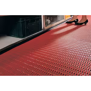 Floorline Anti-Slip Matting - Red commercial