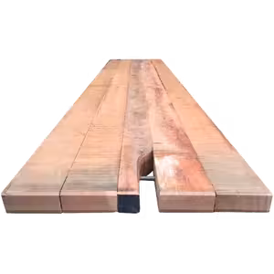 hardwood timber bog mat - 5m x 1m x 140mm