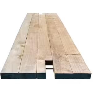 hardwood timber bog mat - 6m x 1m x 200mm