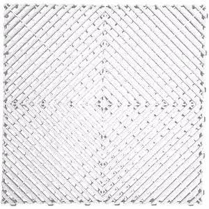 Modular Rib Floor Tiles - Interlocking anti-slip white