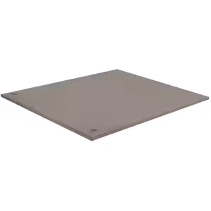 Plain steel road plates - 1.25m x 1.2m x 13mm