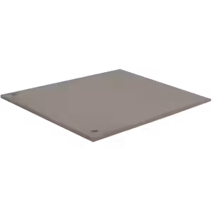 Plain steel road plates - 1.25m x 1.2m x 15mm