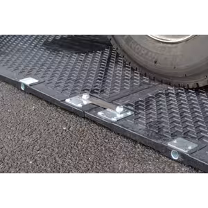 TuffTrack Mat Heavy - Duty Access Trackway Roadway panels connection
