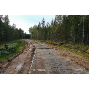 TuffTrack Mat - Heavy Duty Access Trackway Roadway panels - forest track