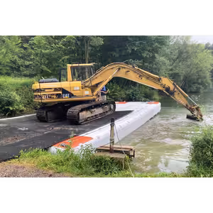 TuffTrack Mat - Heavy Duty Access Trackway Roadway panels at marsh bog waterside