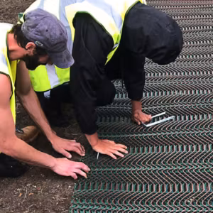 U-Pin - Mud installation