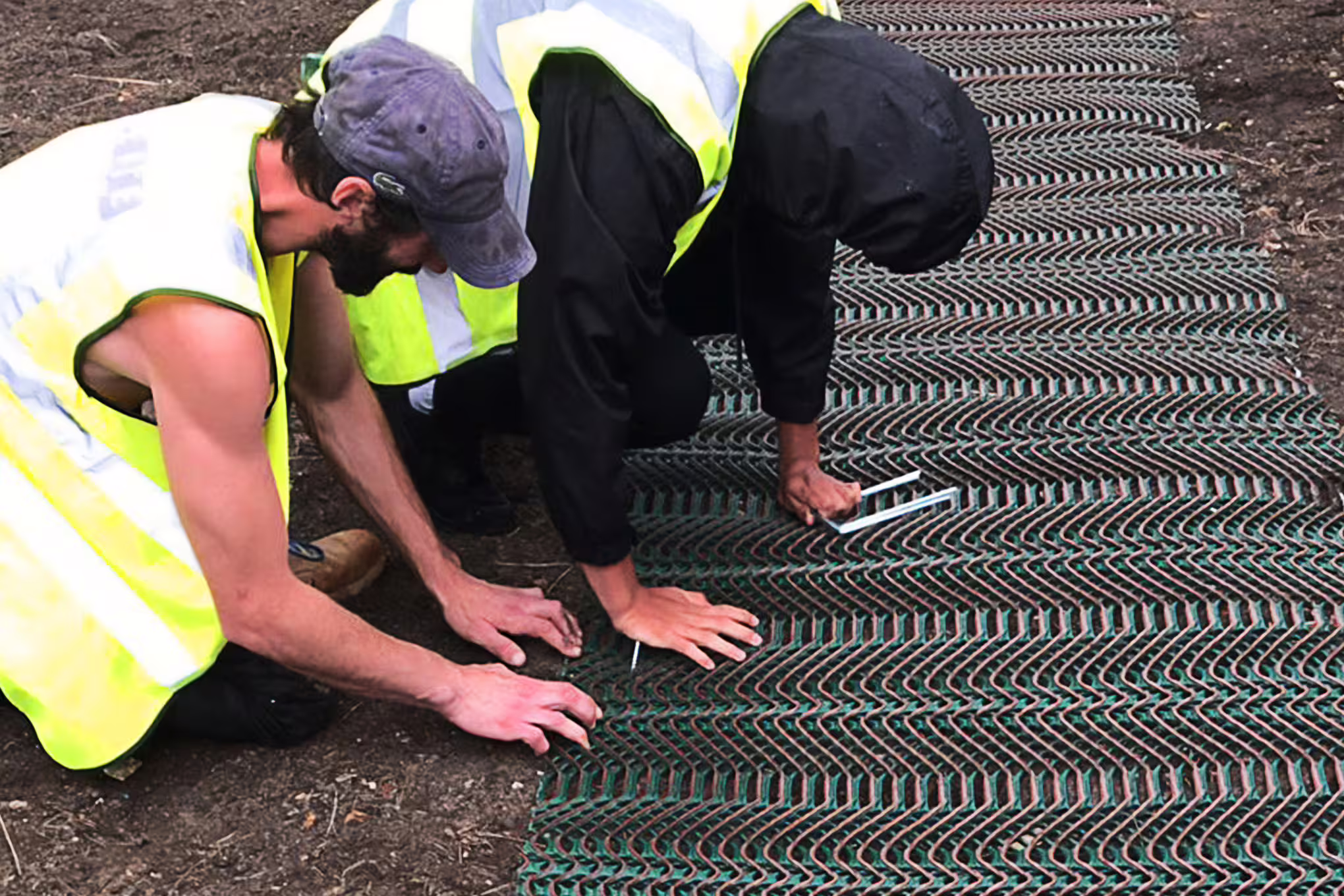 U-Pin - Mud installation