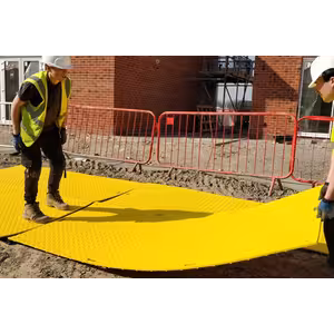 Vis-Trak Hi-Vis Heavy Duty Access Mat - Temporary access ground protection laying